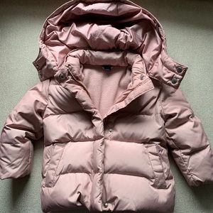 Gap baby DOWN coat - mint cond